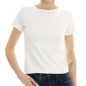 T-SHIRT CUT-OUT BIANCO